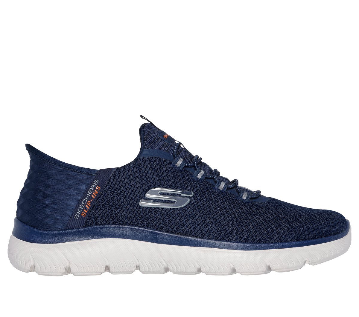 Skechers Slip-ins: Summits - High Range Sneaker in Marine, Größe 42, Vegan