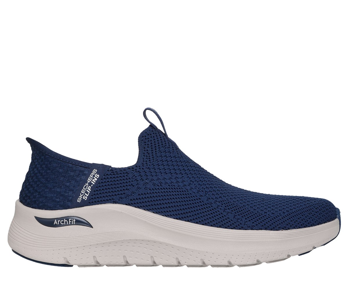 Skechers férfi Slip-ins: Arch Fit 2.0 - Crayn Shoes cm SÖTÉTKÉK, Méret 43, Vegan, Mosógépben mosható