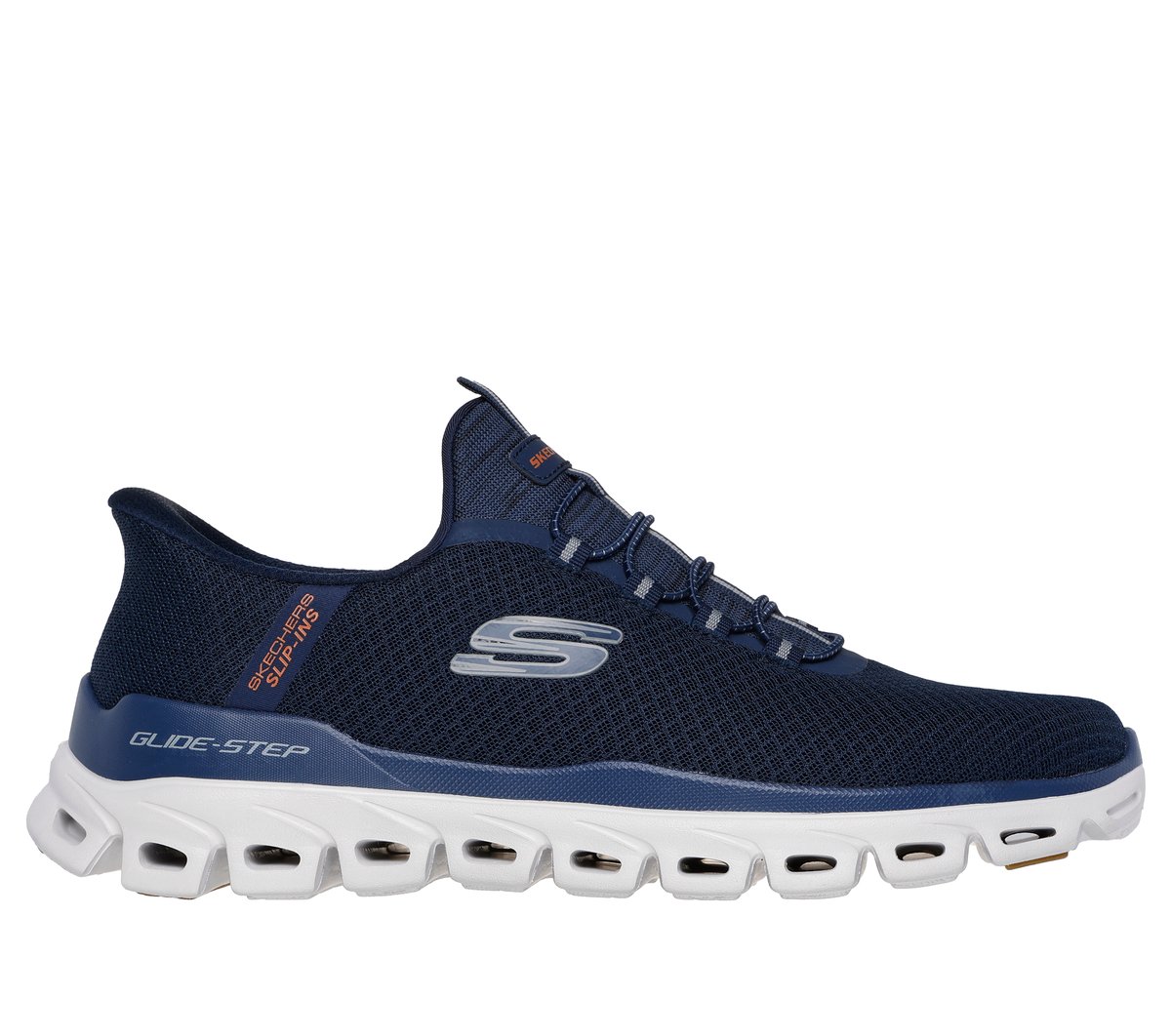 Skechers Slip-ins: Glide-Step - Noxus Shoes in Marine, Größe 47.5, Vegan, in der Maschine waschbar