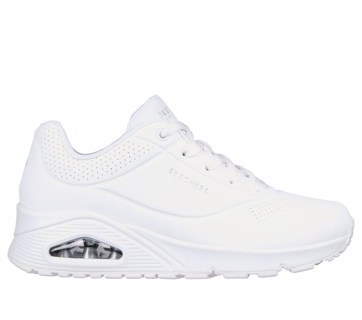 Skechers Uno - Stand on Air Shoes in Weiss, Größe 36.5