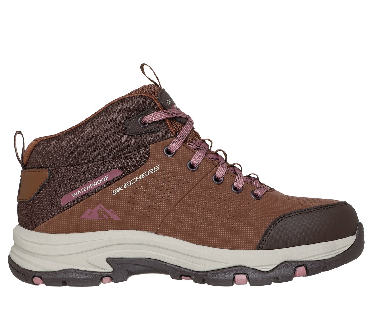 Skechers kobiety Waterproof Relaxed Fit: Trego - Trail Destination w Brazowy/Wielokolorowy, Rozmiar 37 Sneakersy