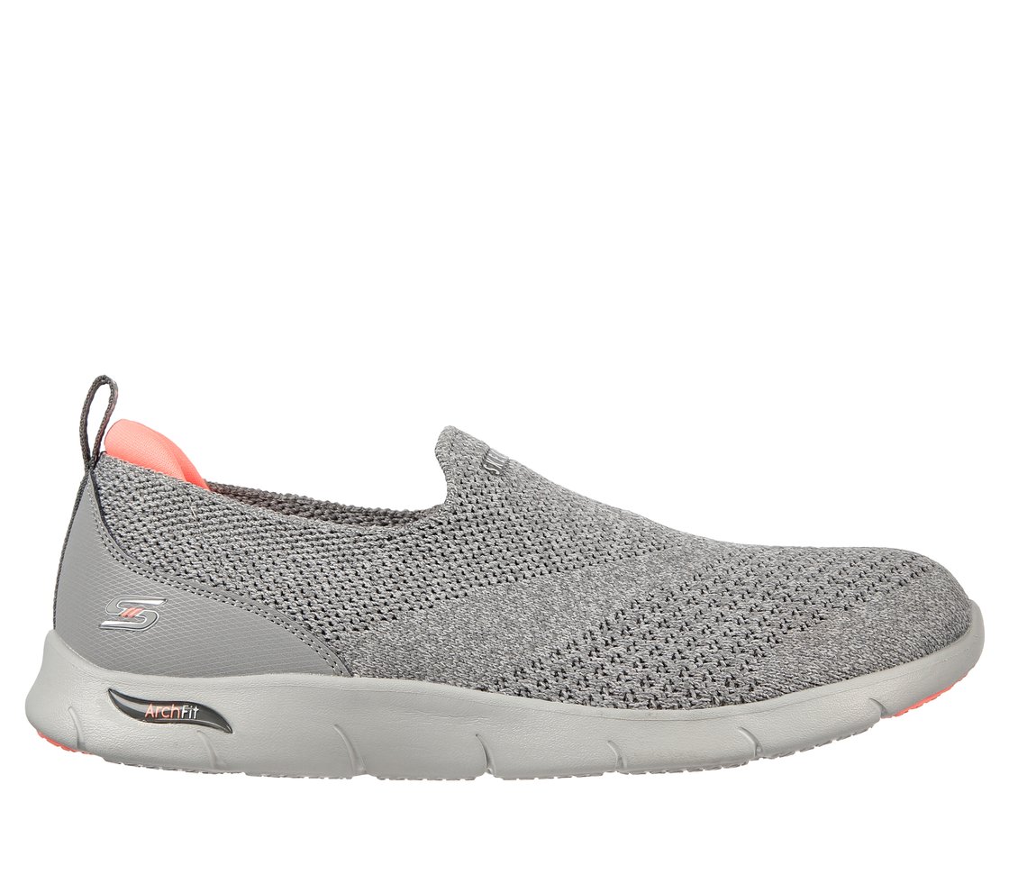 ARCH FIT REFINE - DON'T GO, CCHARCOAL Footwear Lateral View