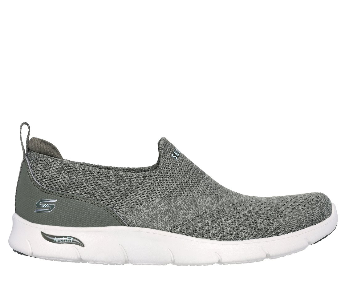 ARCH FIT REFINE - DON'T GO, OOLIVE Footwear Lateral View