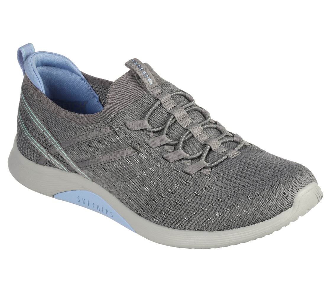 ESLA - EVERY MOVE, GREY/LIGHT BLUE Footwear Top View