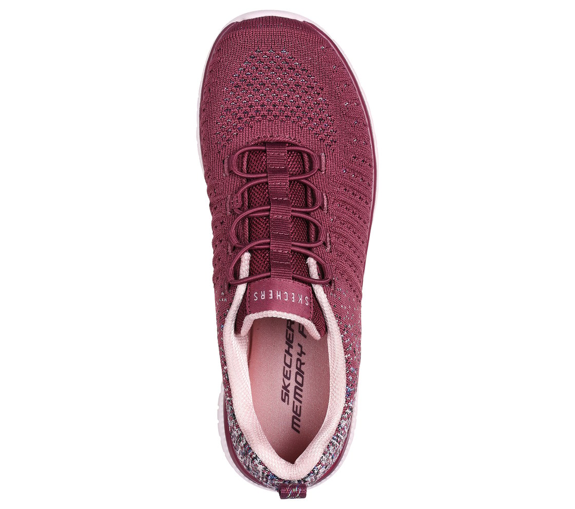 VIRTUE, DARK ROSE Footwear Top View