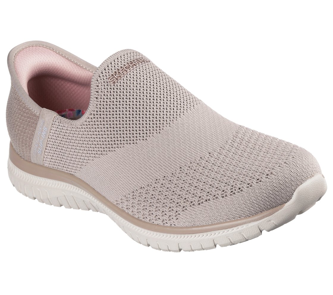 SKECHERS SLIP-INS: VIRTUE - SLEEK, TTAUPE Footwear Right View