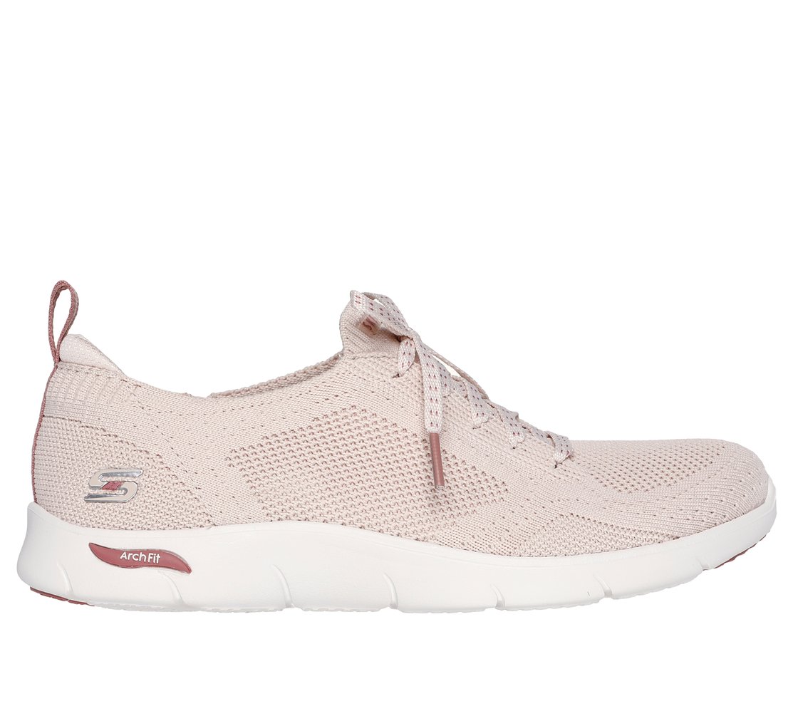 ARCH FIT REFINE - FREESIA, NATURAL Footwear Lateral View