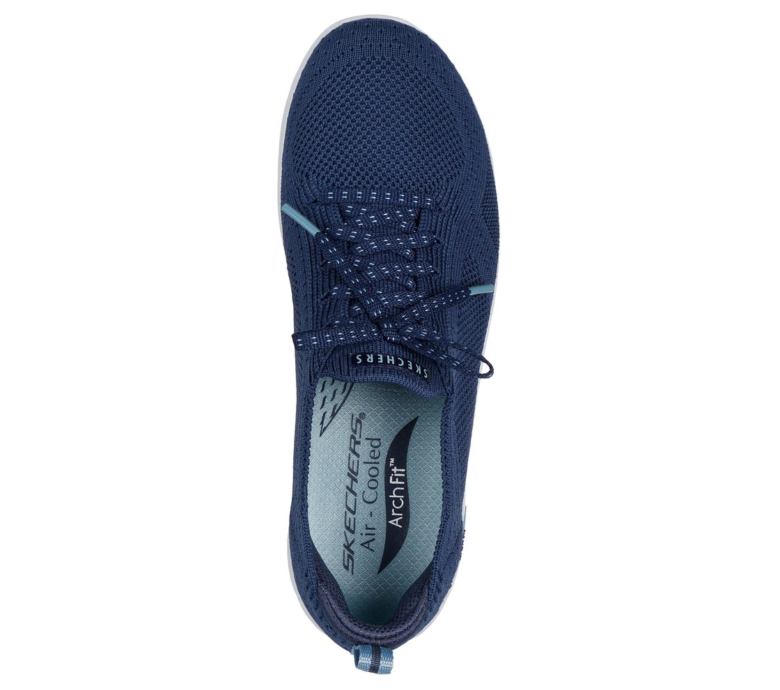 ARCH FIT REFINE - FREESIA, NAVY/BLUE Footwear Top View