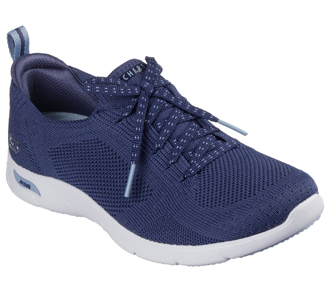 ARCH FIT REFINE - FREESIA, NAVY/BLUE Footwear Right View