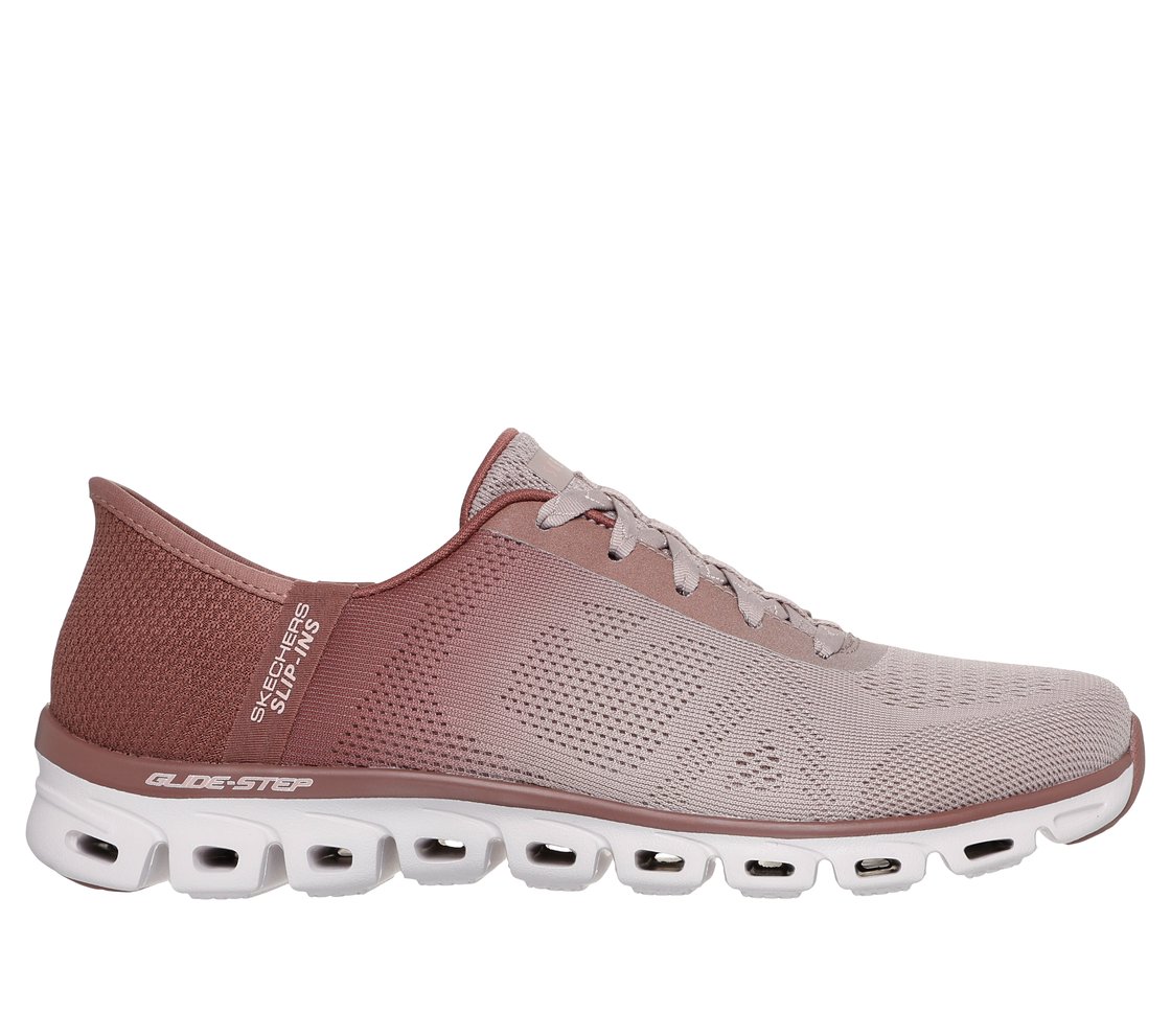 GLIDE - STEP - EXCITE, TAUPE Footwear Lateral View
