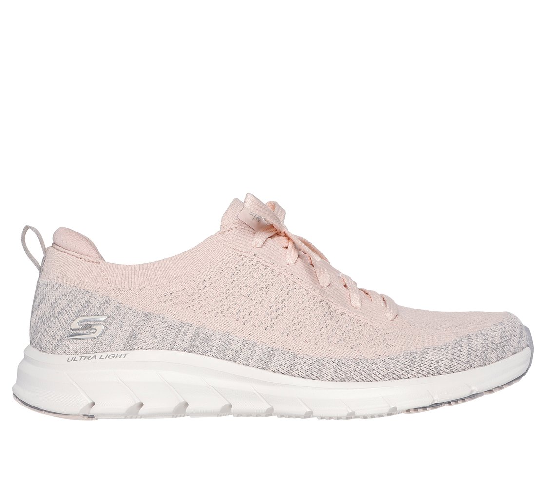 PURE FLEX - PULSE, PINK/GRAY Footwear Lateral View