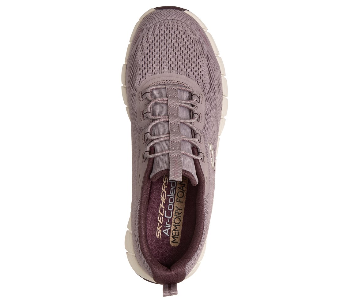 FLEX STEP - FREE SPIRIT, LAVENDER Footwear Top View