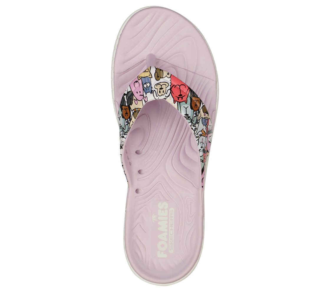 GO WALK SMART - FUR-GET IT,  Footwear Top View