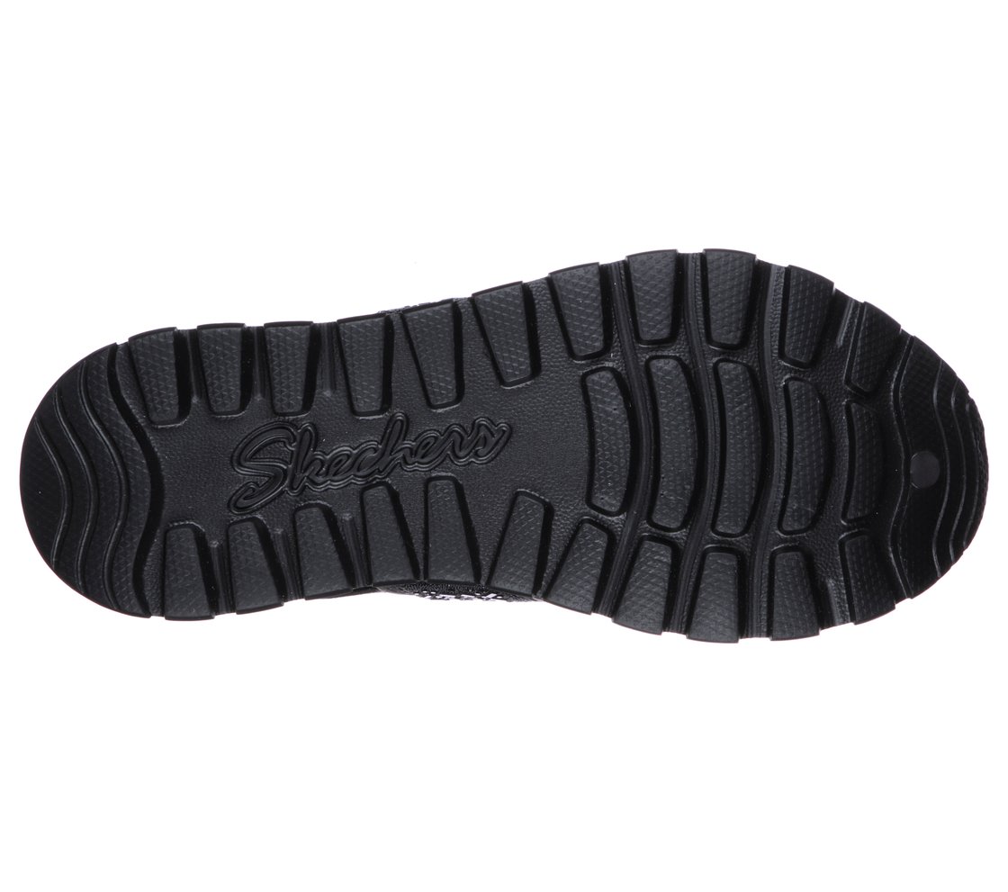 FOOTSTEPS - GLAM PARTY, BBLACK Footwear Bottom View