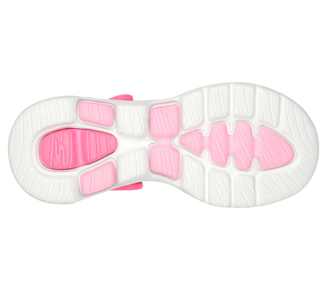 GO WALK 5 FOAMIES - PSYCHADEL,  Footwear Bottom View