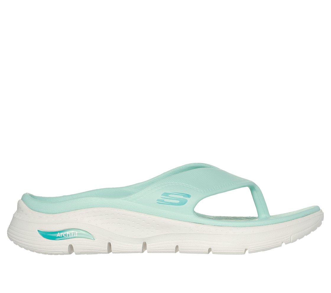 ARCH FIT FOAMIES - LIFESTYLE, MINT Footwear Lateral View