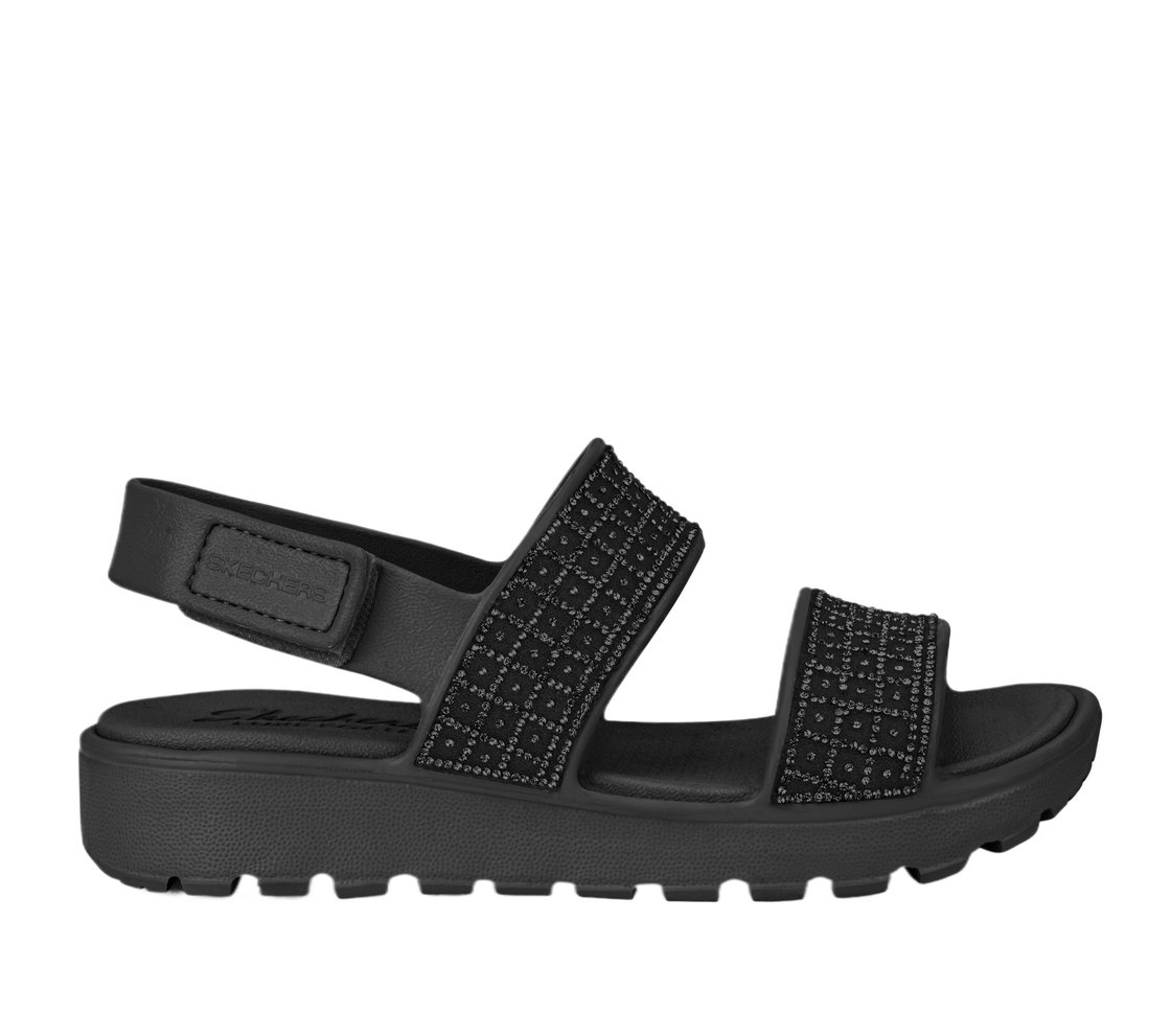 FOOTSTEPS, BLACK Footwear Lateral View