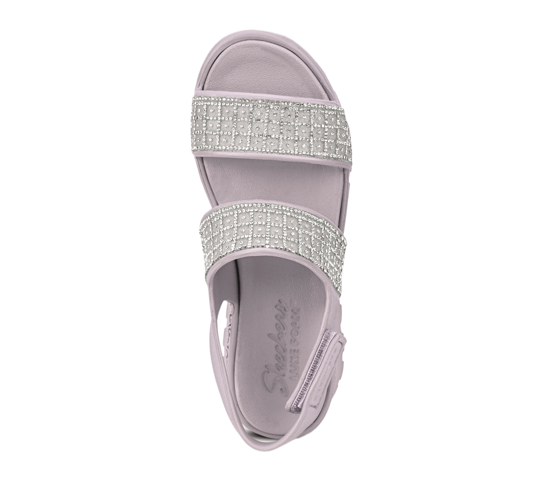 FOOTSTEPS, MAUVE Footwear Top View