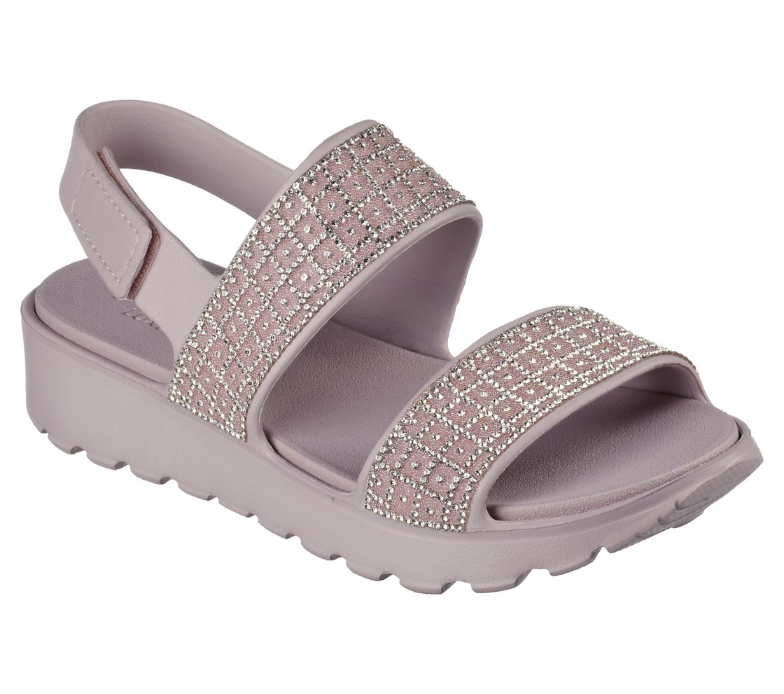 FOAMIES: FOOTSTEPS - GLAM VIBE, Mauve Footwear Right View