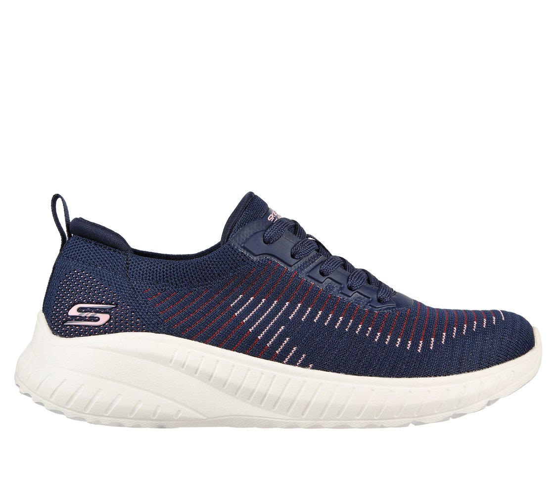 BOBS SQUAD CHAOS-RENEGADE PAR, NAVY/MULTI Footwear Lateral View