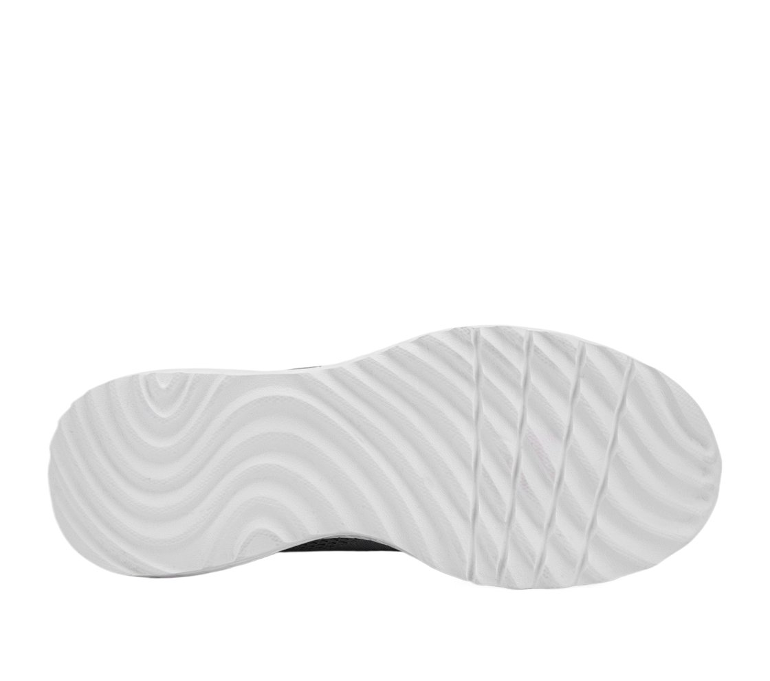 BOBS SQUAD CHAOS, BLUE/CORAL Footwear Bottom View