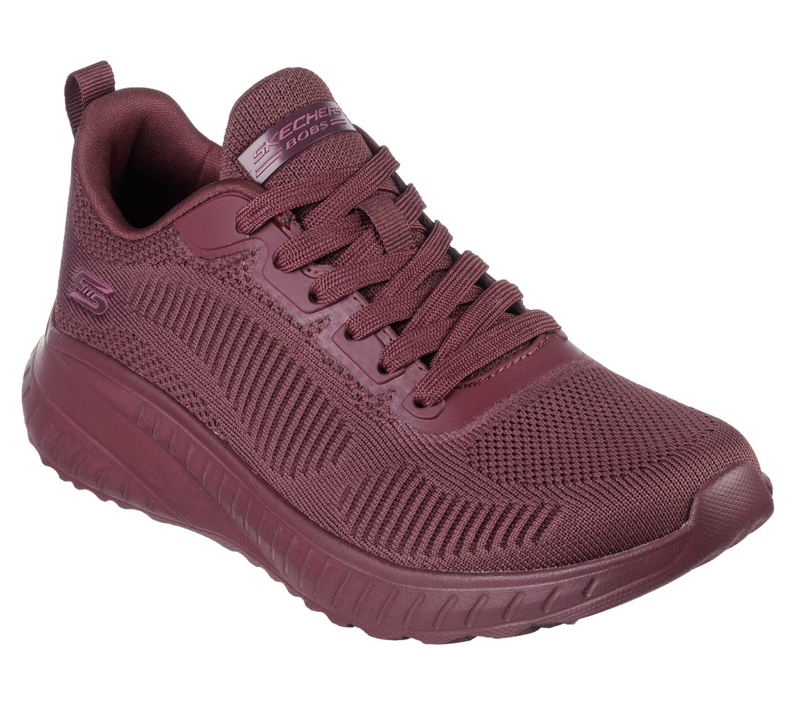 BOBS SQUAD CHAOS - FACE OFF, PLUM Footwear Right View