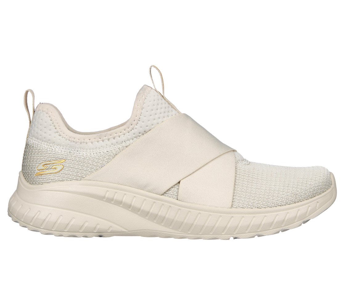BOBS SQUAD CHAOS - 2SHINE, NATURAL Footwear Lateral View
