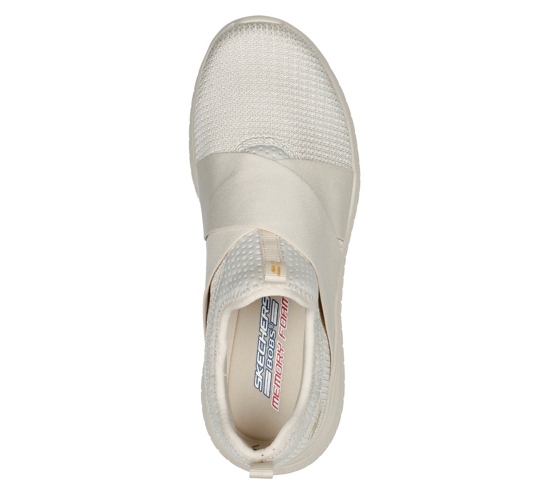 BOBS SQUAD CHAOS - 2SHINE, NATURAL Footwear Top View