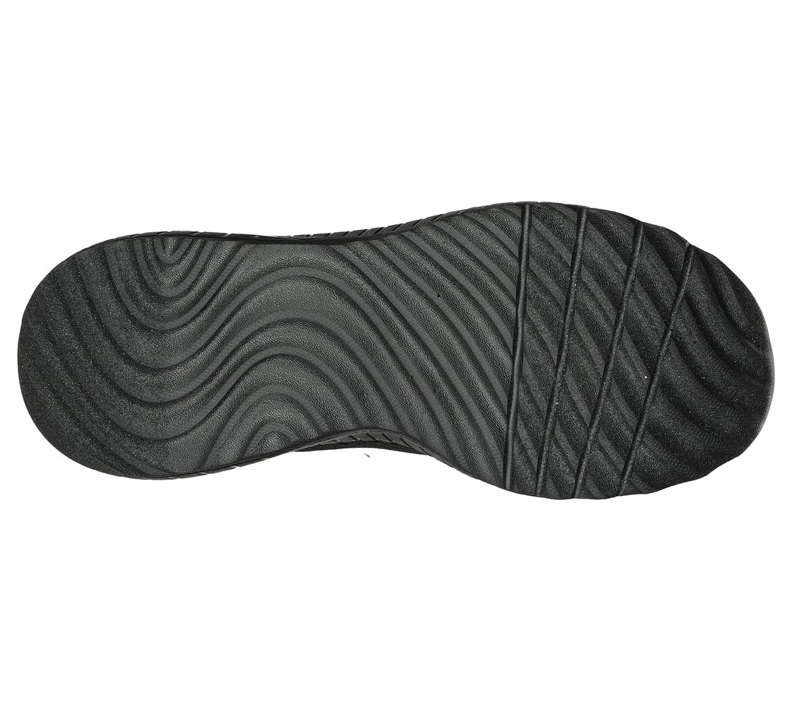 BOBS SQUAD CHAOS, BBLACK Footwear Bottom View