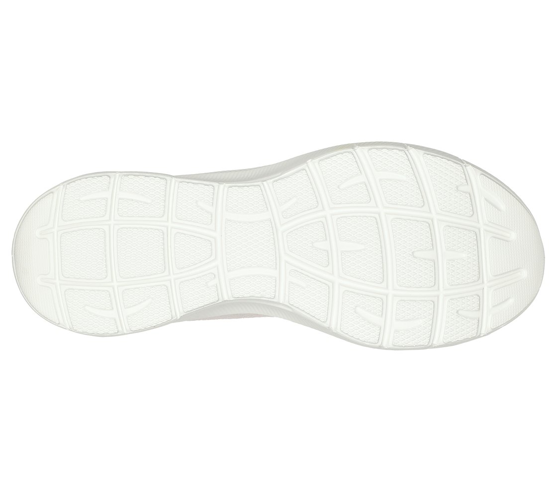 BOBS UNITY - HINT OF COLOR, NATURAL/ORANGE Footwear Bottom View