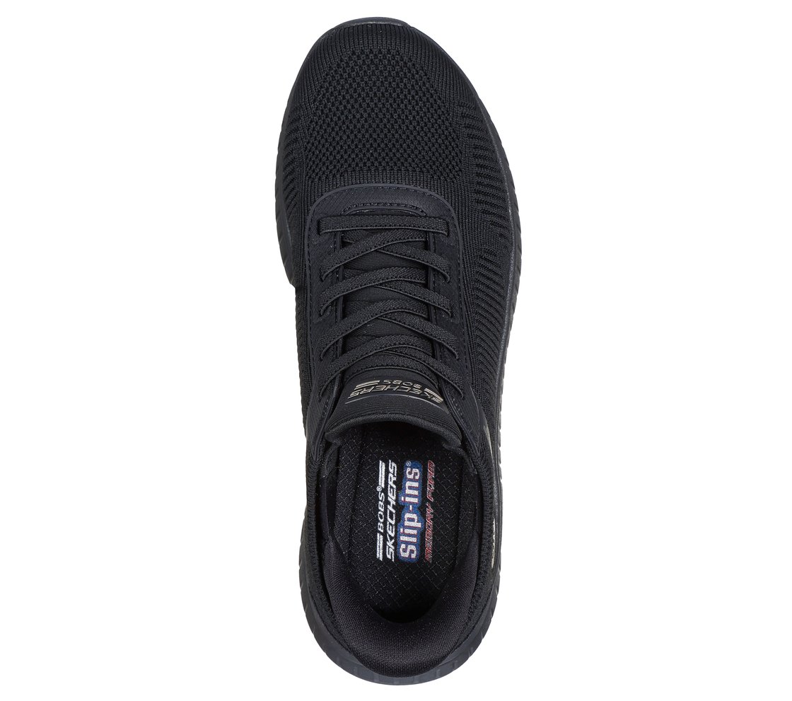 BOBS SQUAD CHAOS-CURRENT MUSE, BBLACK Footwear Top View