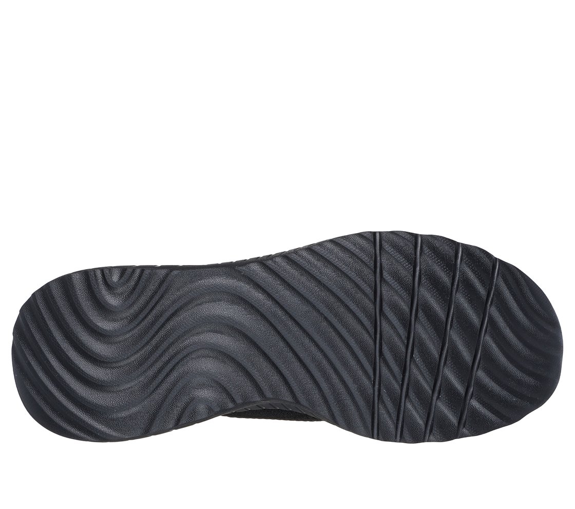 BOBS SQUAD CHAOS-CURRENT MUSE, BBLACK Footwear Bottom View