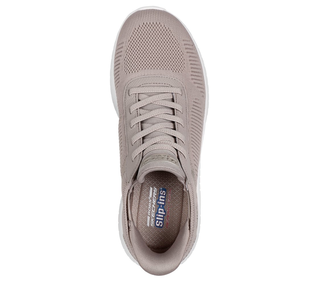 BOBS SQUAD CHAOS-CURRENT MUSE, TTAUPE Footwear Top View