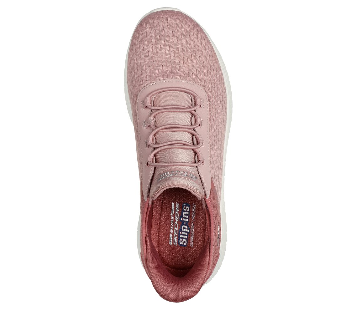 SKECHERS SLIP-INS: BOBS SPORT SQUAD CHAOS, BLUSH