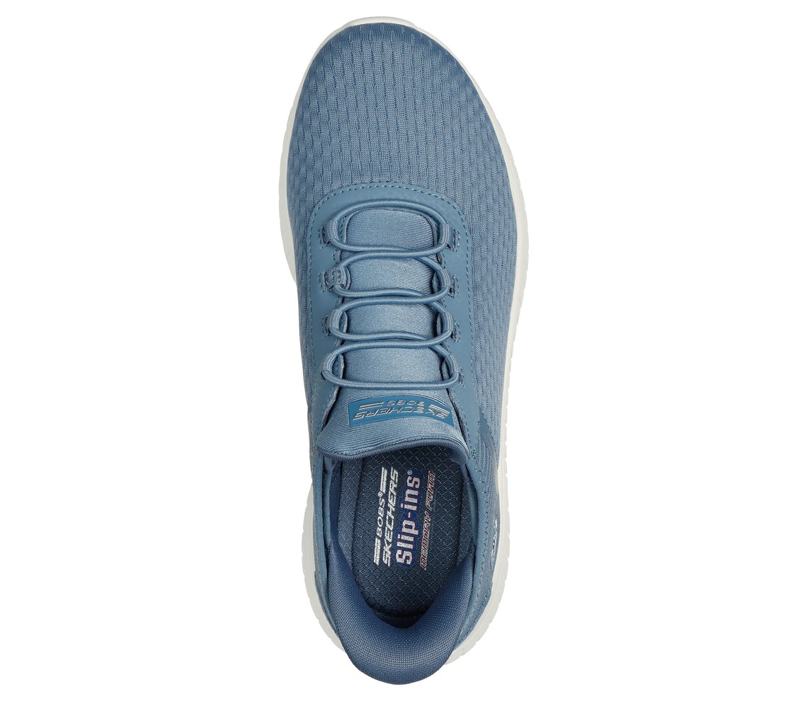 BOBS SQUAD CHAOS - IN COLOR, SLATE Footwear Top View