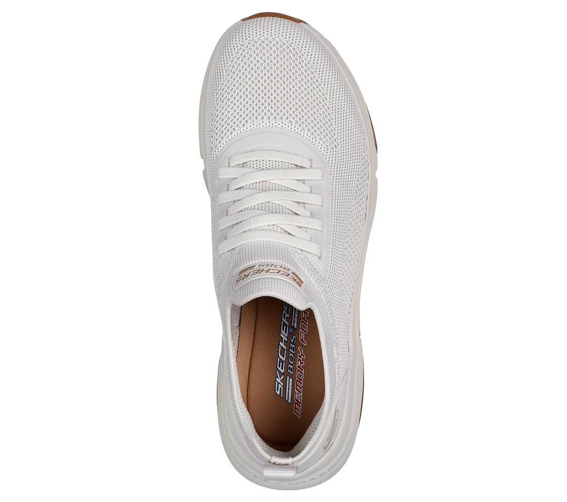 BOBS SPARROW FLEX - INSTANT CLOUT, OFF WHITE Footwear Top View
