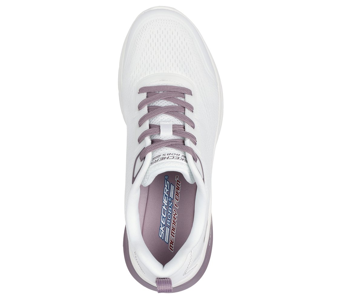 BOBS ARC WAVES 2.0 - NOW IN, WHITE Footwear Top View
