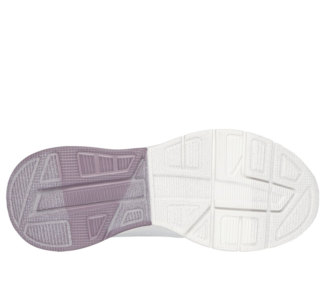BOBS ARC WAVES 2.0 - NOW IN, WHITE Footwear Bottom View