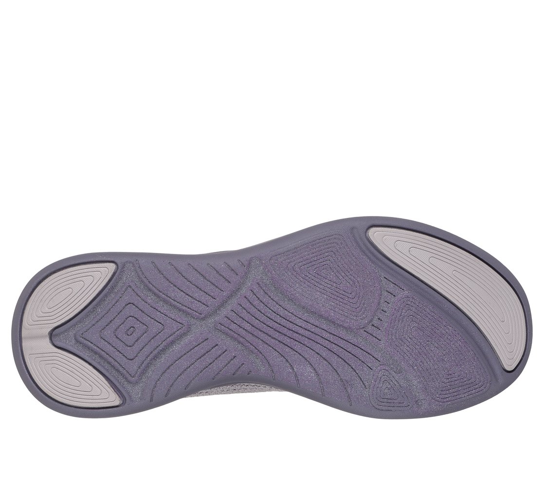 BOBS MODA FLEX - MELLOW DAWN, LILAC Footwear Bottom View