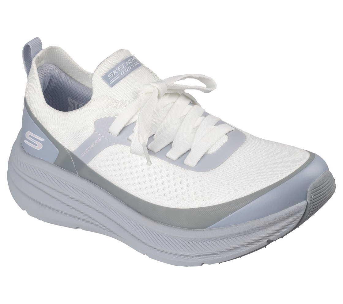 BOBS SKILLZ - TOO VITAL, WHITE/BLUE Footwear Right View
