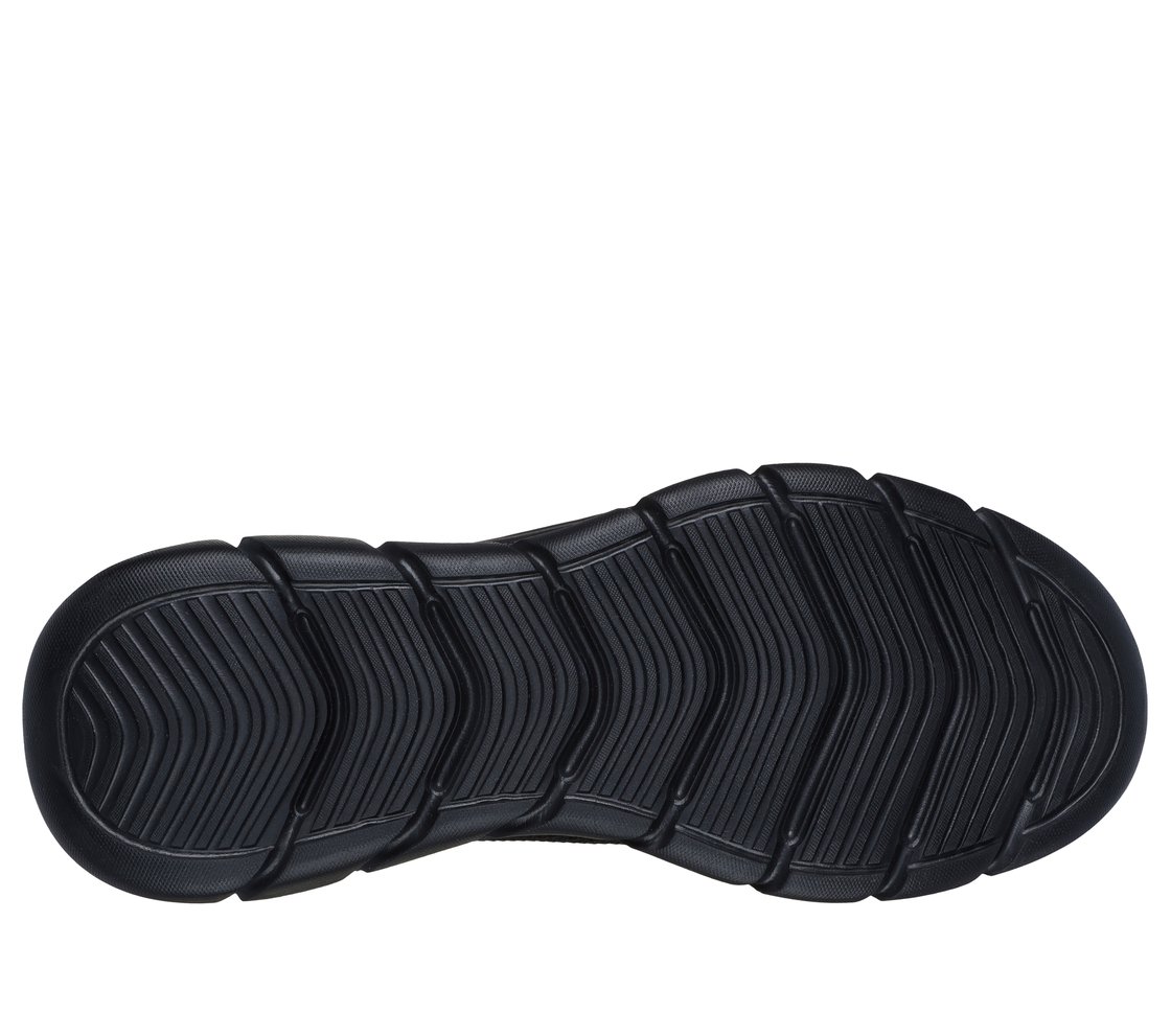 BOBS B FLEX - RESILIENT EDGE, BBLACK Footwear Bottom View
