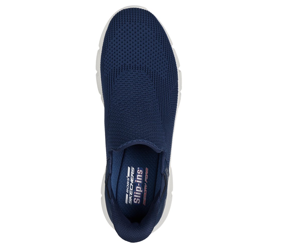 BOBS B FLEX - RESILIENT EDGE, NNNAVY Footwear Top View