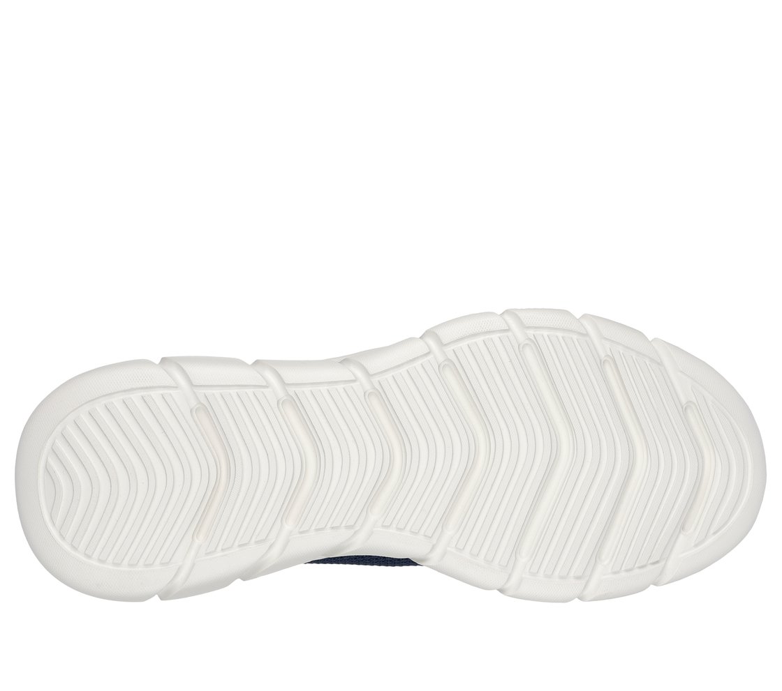 BOBS B FLEX - RESILIENT EDGE, NNNAVY Footwear Bottom View