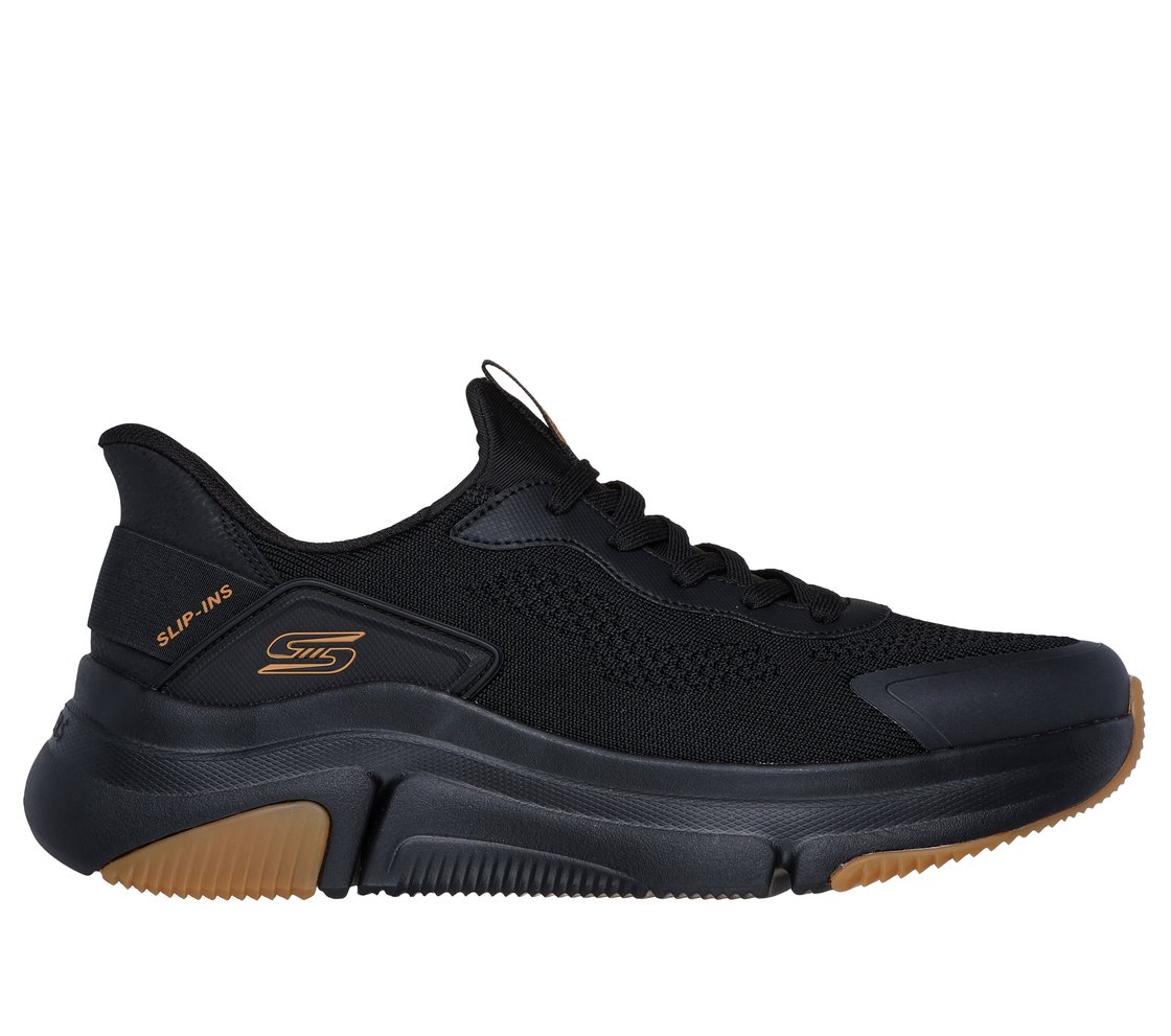 BOBS SPARROW FLEX-STEADY EDGE, BBLACK Footwear Lateral View