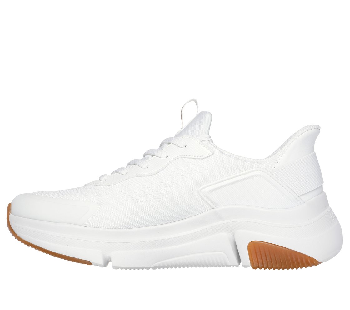BOBS SPARROW FLEX-STEADY EDGE, WWWHITE Footwear Left View