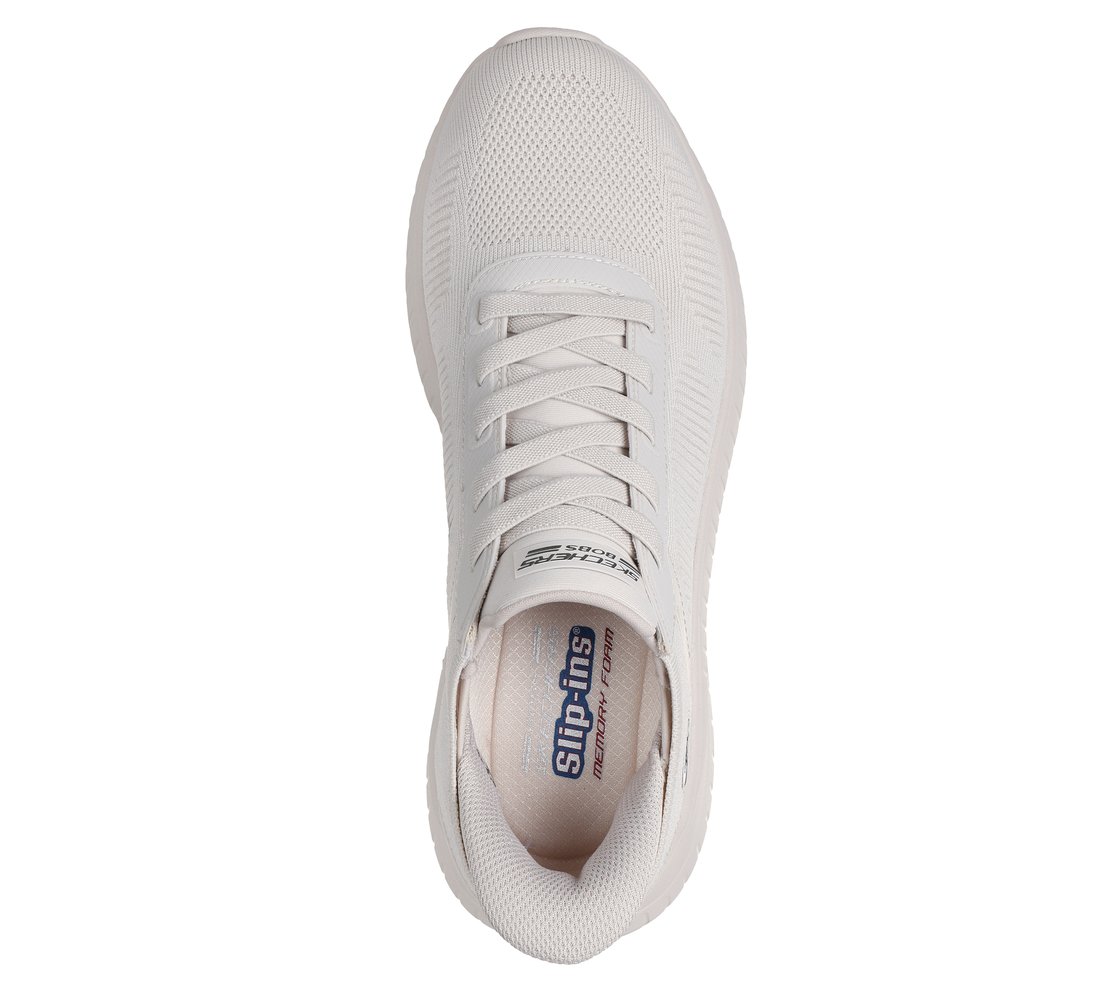 BOB SQUAD CHAOS - SOLID STEP, OFF WHITE Footwear Top View