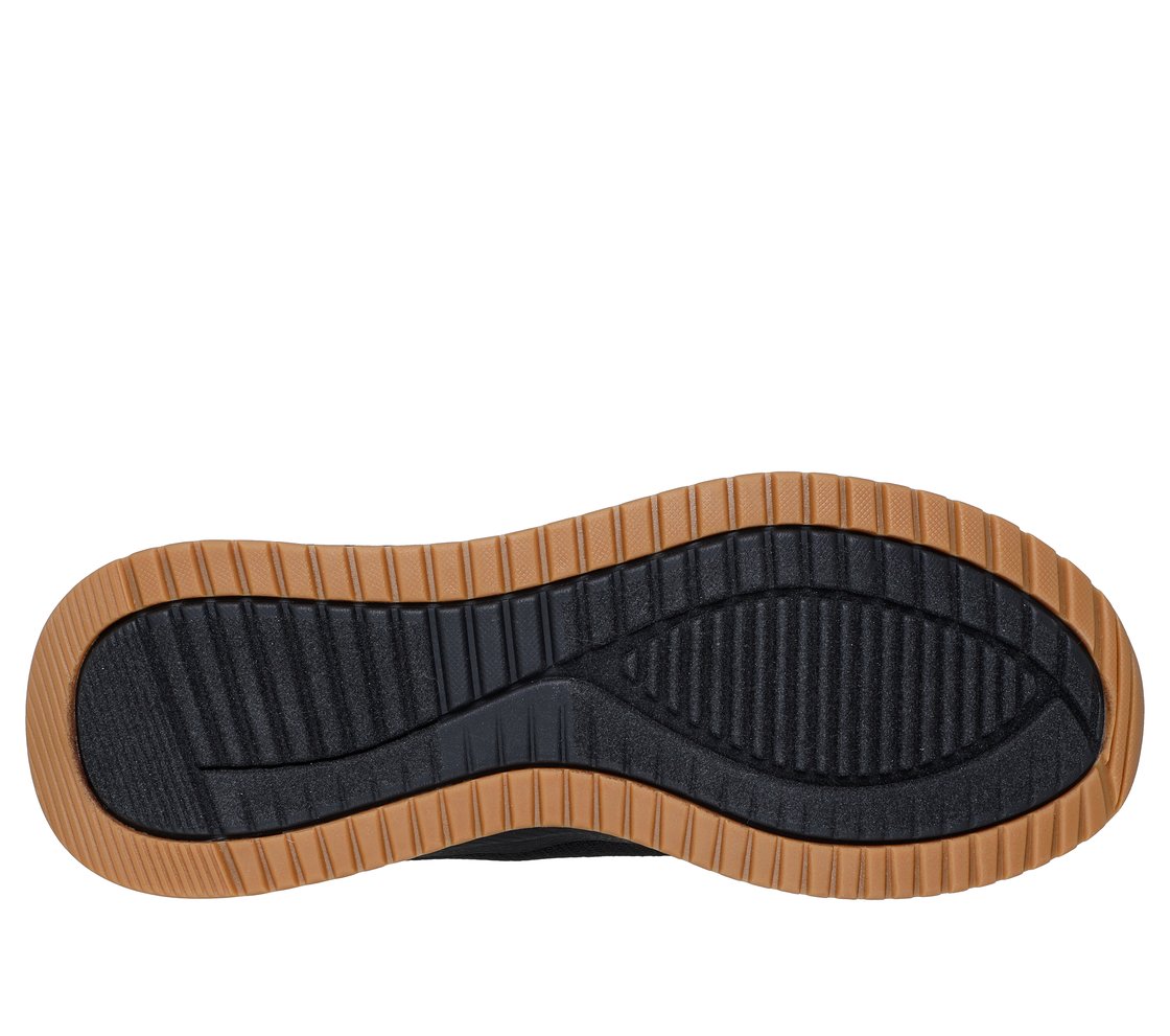 BOBS SQUAD 4, BLACK Footwear Bottom View