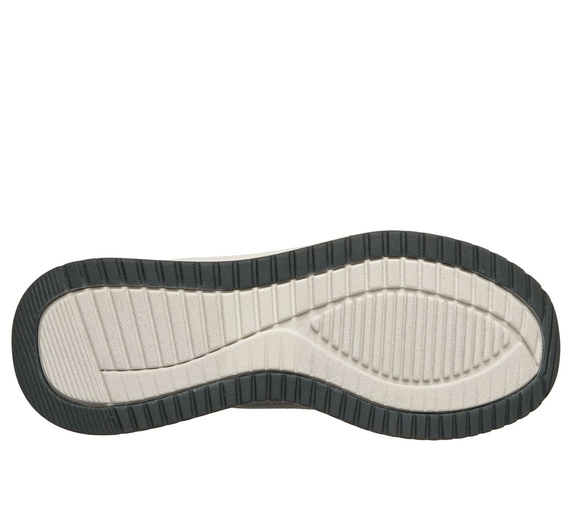 BOBS SQUAD 4, CHARCOAL Footwear Bottom View