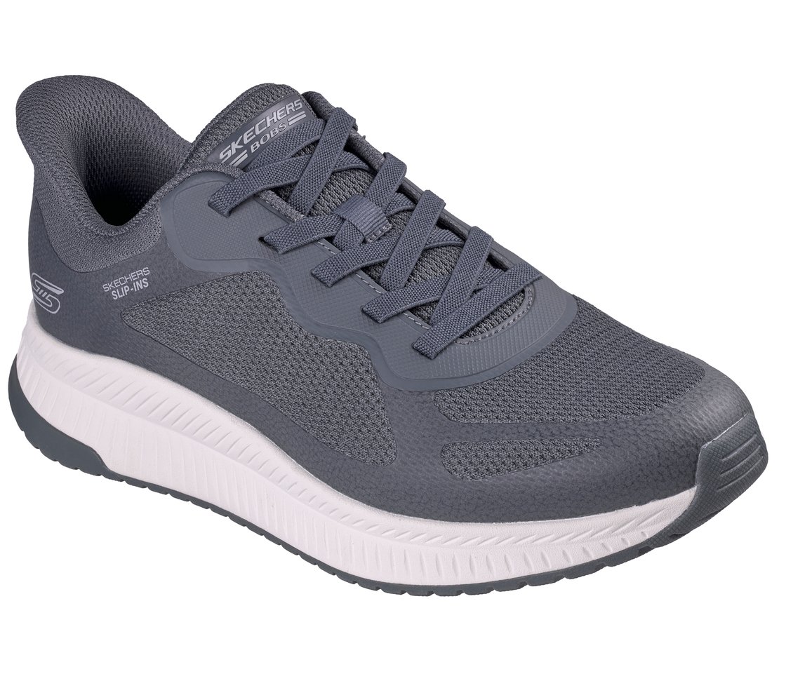 BOBS SQUAD 4, CHARCOAL Footwear Right View