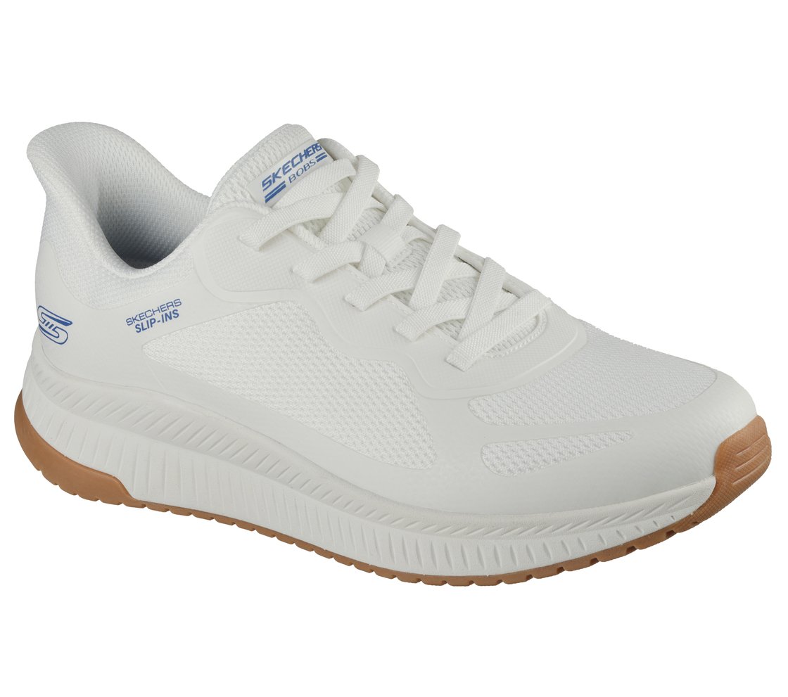 BOBS SQUAD 4, WHITE Footwear Right View